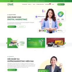 Giao diện Website công ty Agency, Marketing Online 03