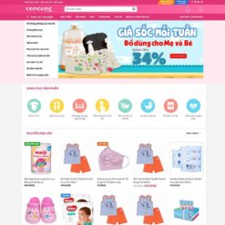 Giao diện Website bách hóa shop 04