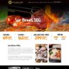 Giao diện Website giới thiệu nhà hàng bbq