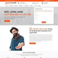 Giao diện Website bất động sản 15