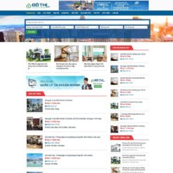 Giao diện Website bất động sản 28