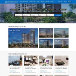 Giao diện Website bất động sản 29