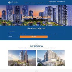 Giao diện Website bất động sản 30