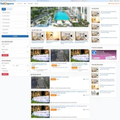 Giao diện Website bất động sản 34