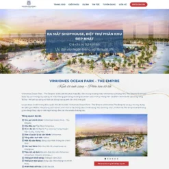 Giao diện Website bất động sản 35