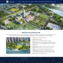 Giao diện Website bất động sản 37