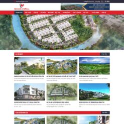 Giao diện Website bất động sản 07