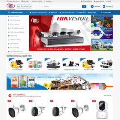 Giao diện Website shop camera 04