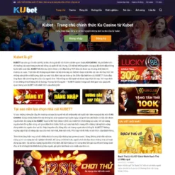 Giao diện Website Kubet, Casino, Poker 06