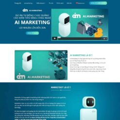 Giao diện Website giới thiệu dự án đầu tư online