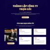 Giao diện Website dịch vụ thành lập công ty, doanh nghiệp