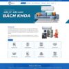 Giao diện Website dịch vụ sửa chữa điện lạnh
