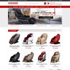 Giao diện Website điện máy 03