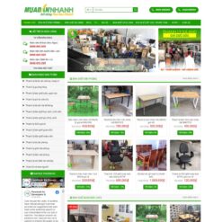 Giao diện Website bán nội thất, đồ cũ