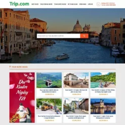Share Free Giao diện Website bán tour du lịch 10
