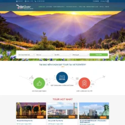 Giao diện Website du lịch 17