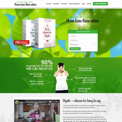 Giao diện Website dược phẩm 03
