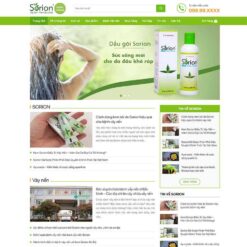 Giao diện Website bán dược phẩm 04