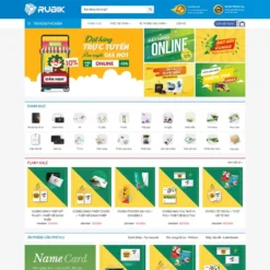 Giao diện Website công ty in ấn 04