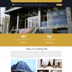 Giao diện Website Khách Sạn