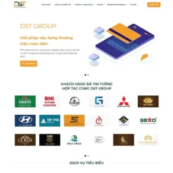 Giao diện Website công ty Digital Marketing 03
