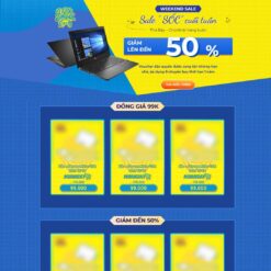 Giao diện Website bán máy tính, laptop