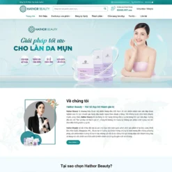 Giao diện Website mỹ phẩm 16