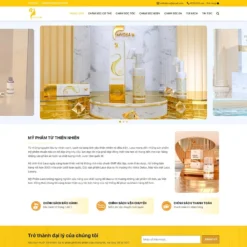 Giao diện Website mỹ phẩm 17