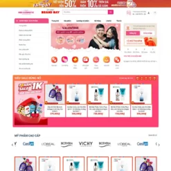Giao diện Website mỹ phẩm 19
