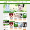 Giao diện Website Shop mỹ phẩm 02