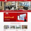 Giao diện Website công ty nhôm kính 02