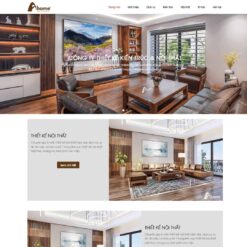 Giao diện Website nội thất 12