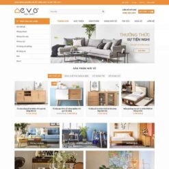 Giao diện Website nội thất 15