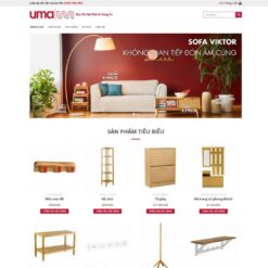 Giao diện Website nội thất 07