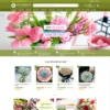Giao diện Website cửa hàng bán hoa 06