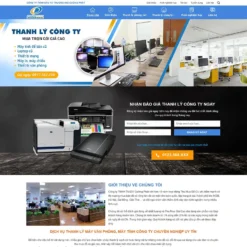 Giao diện Website thu mua, thanh lý đồ cũ 04