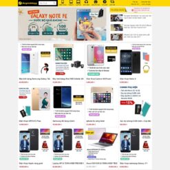 Giao diện Website giống thế giới di động 02