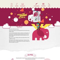 Giao diện Website thực phẩm chức năng 16