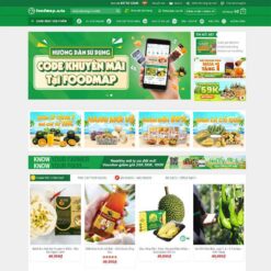 Giao diện Website thực phẩm 18