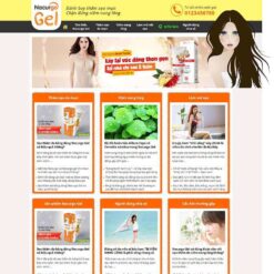 Giao diện Website thực phẩm 20