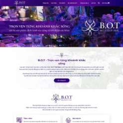 Giao diện Website thực phẩm chức năng 24