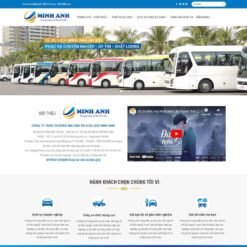 Giao diện Website dịch vụ thuê xe 05