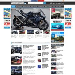 Giao diện Website tin tức 05