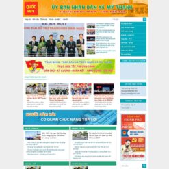 Giao diện Website tin tức 07