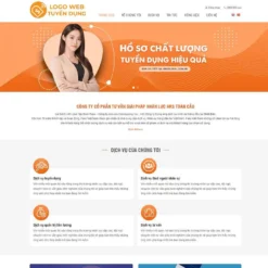 Giao diện Website tuyển dụng, việc làm 03