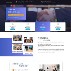 Giao diện Website tuyển dụng