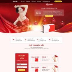 Giao diện Website viên đặt phụ khoa