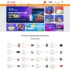 Giao diện Website web so sánh, tiếp thị liên kết