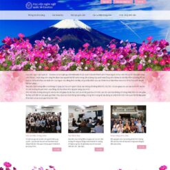 Giao diện Website công ty xuất khẩu lao động 06