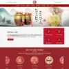 Giao diện Website phòng khám y học cổ truyền